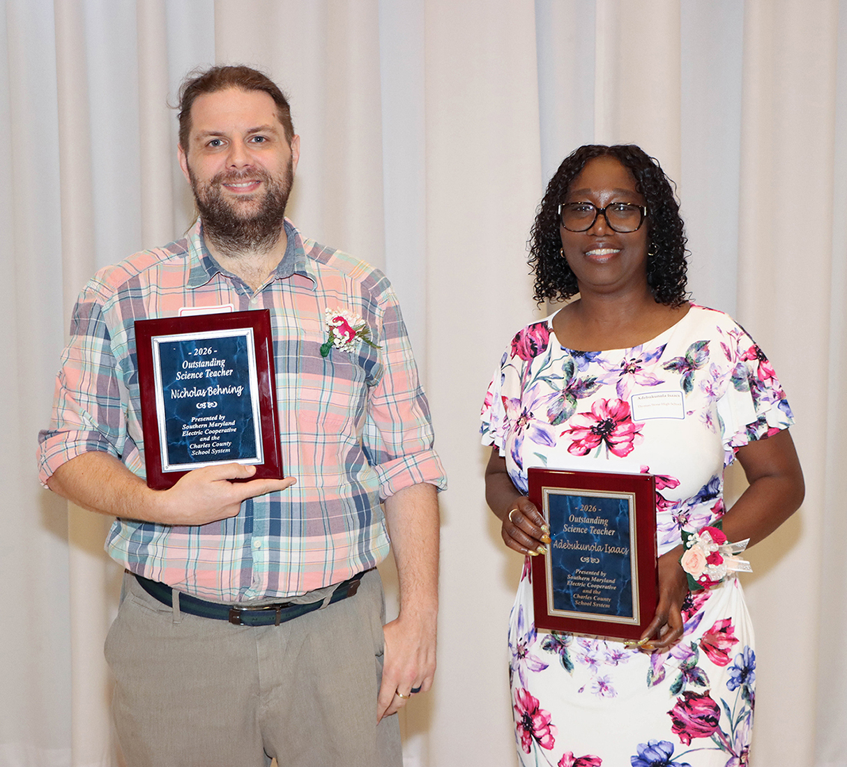 SMECO honors 23 outstanding teachers in tri-county area