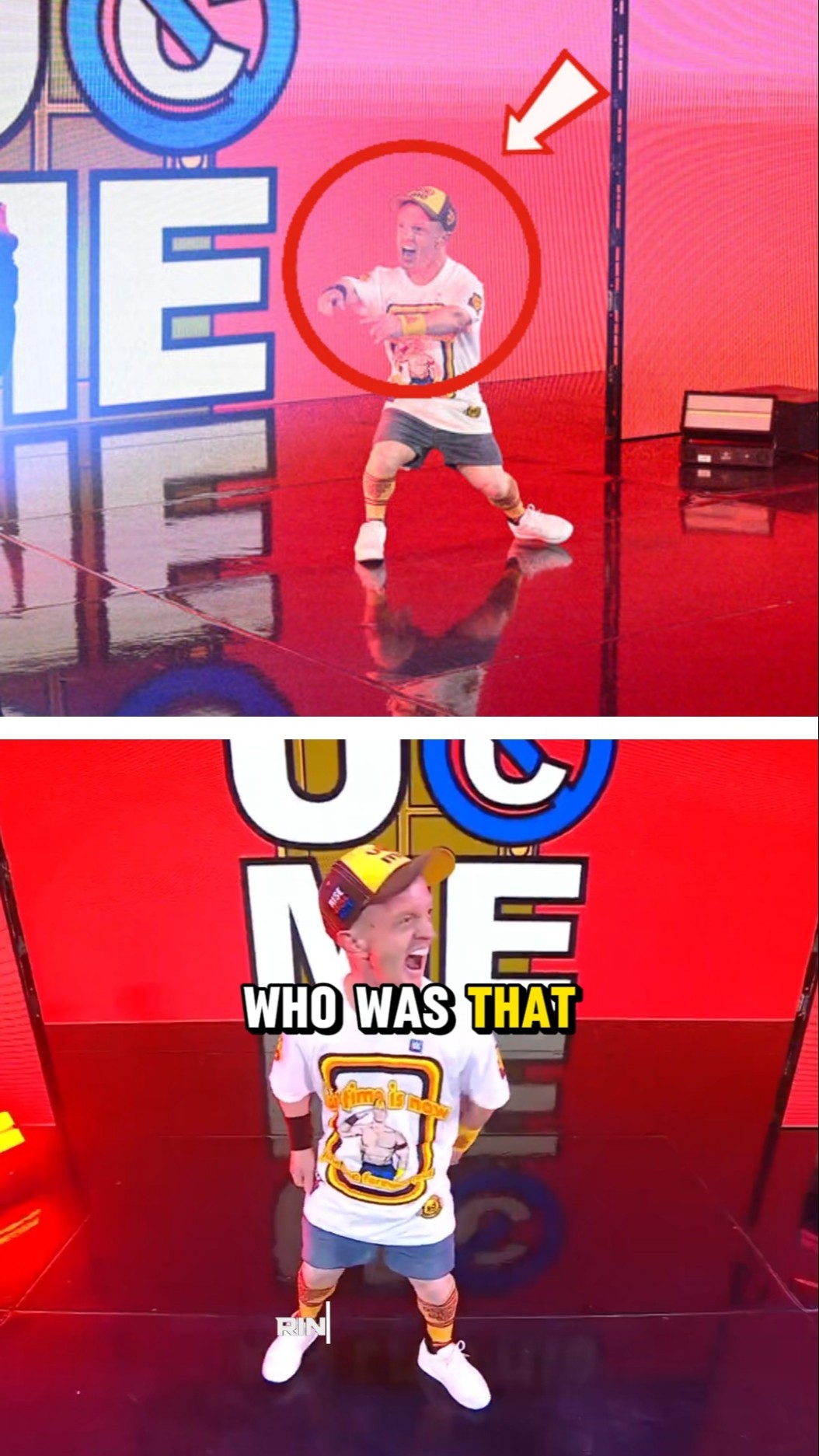 Who Was That Mini John Cena on RAW