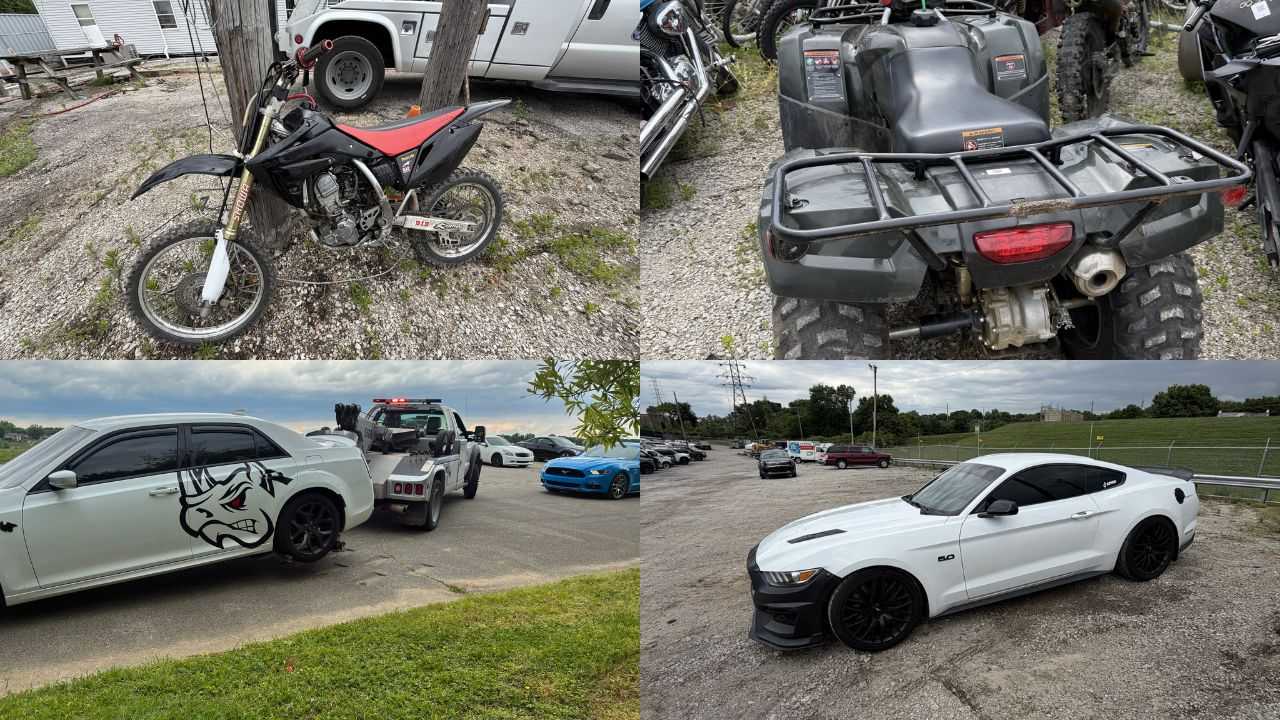 LMPD seizes several vehicles in connection to street racing at Cox's Park