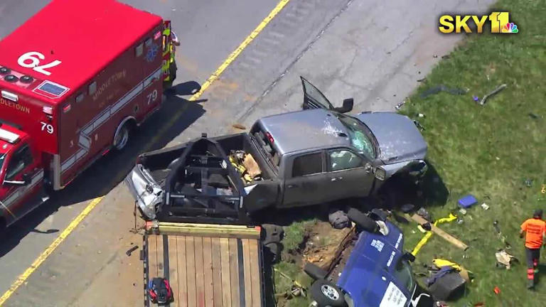 At least 1 injured after crash on I-70 in Frederick County, police say