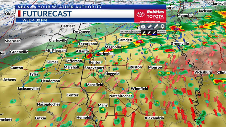 Storms bring a severe threat Tuesday evening & Wednesday