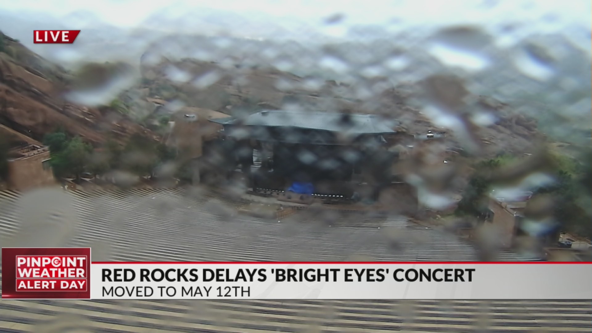 Red Rocks reschedules upcoming concert ahead of May snowstorm