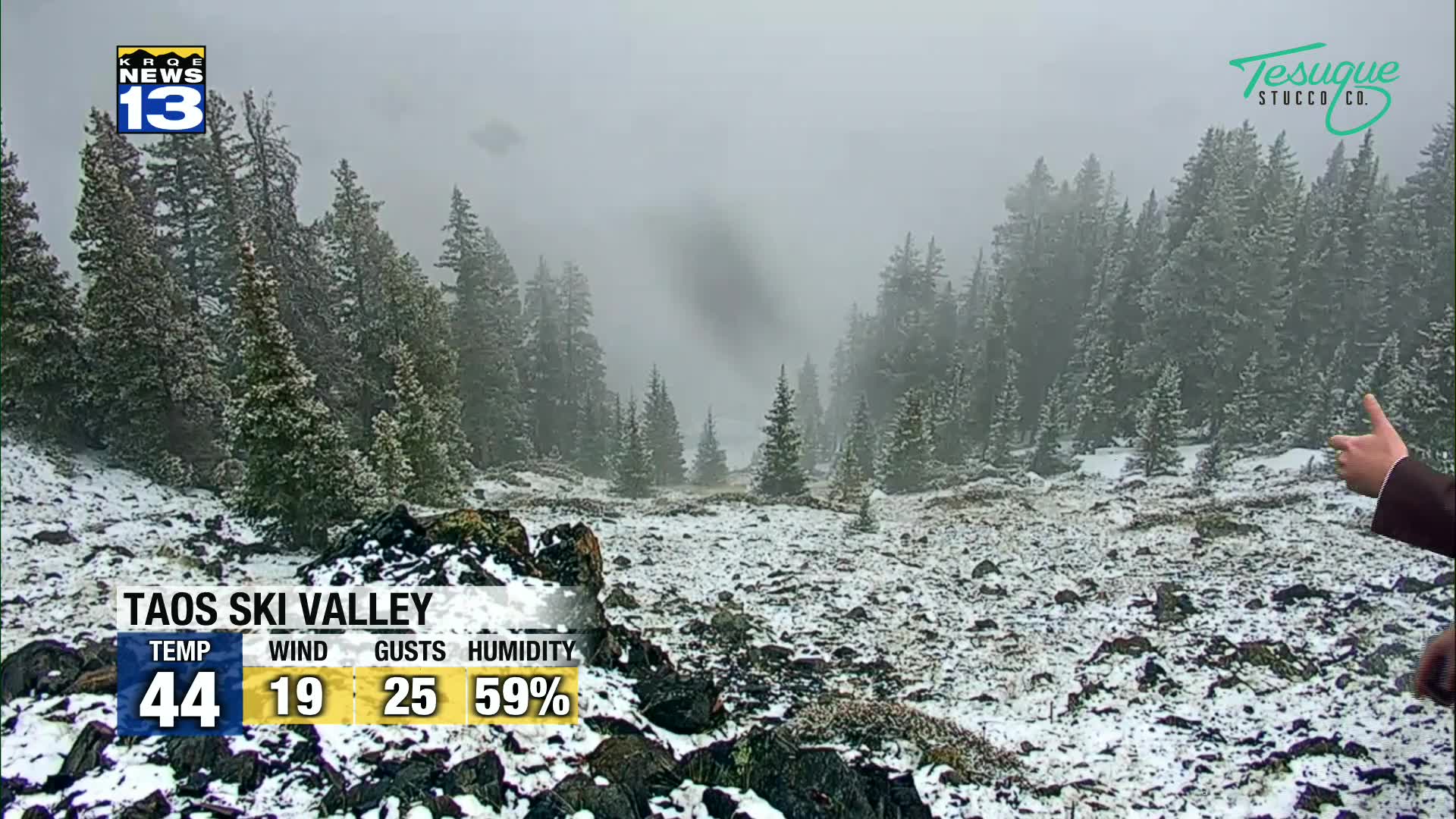 Showers, storms and mountain snow continue to move through New Mexico