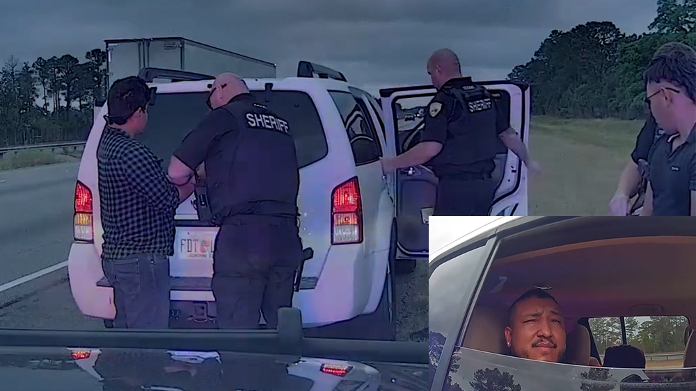 Video shows capture of murder suspect on I-95 in coastal Georgia