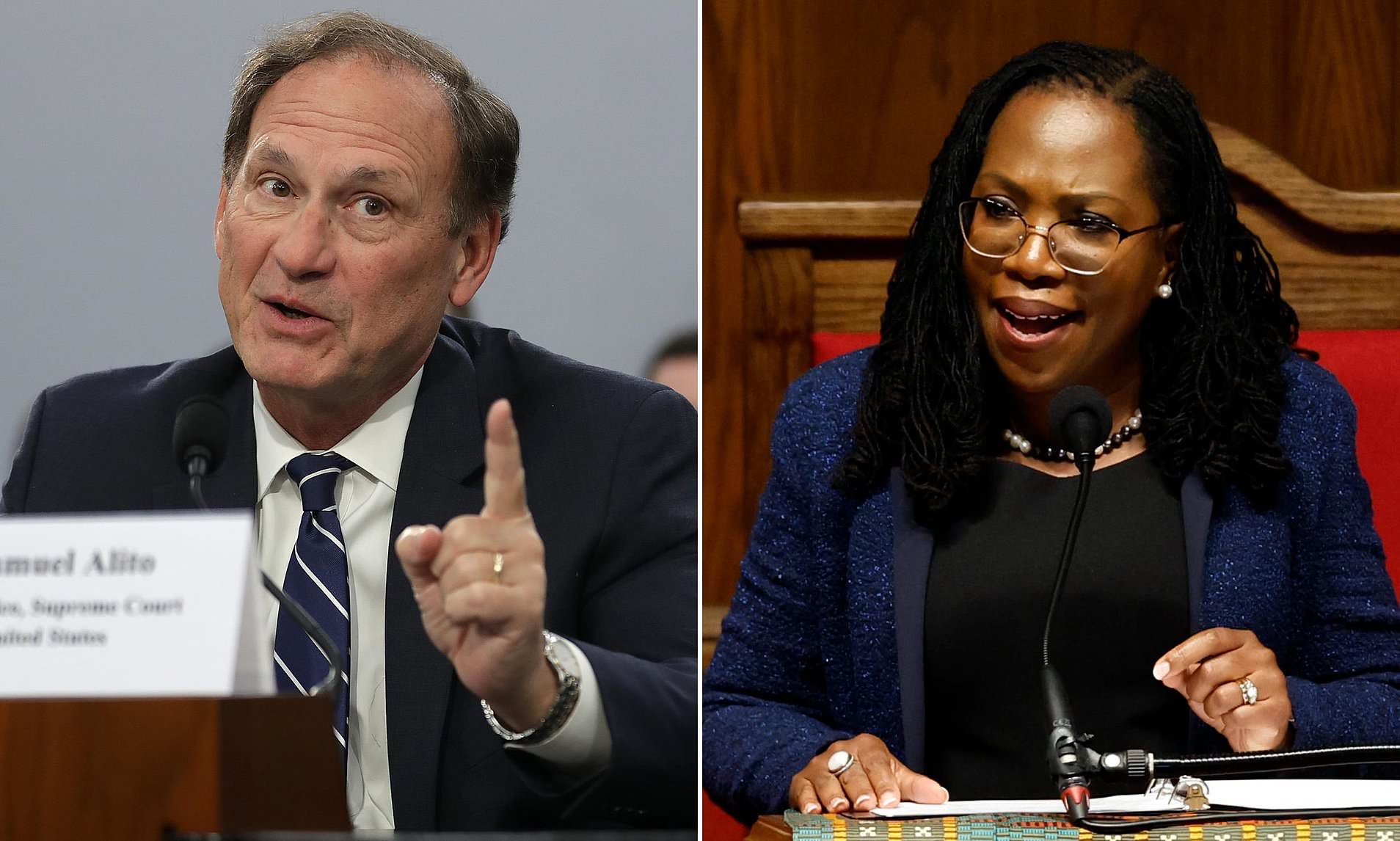 Conservative SCOTUS justice torches Ketanji Brown Jackson in ...