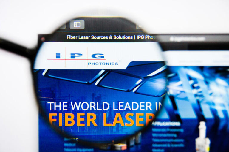 What's going on with IPG Photonics stock today?