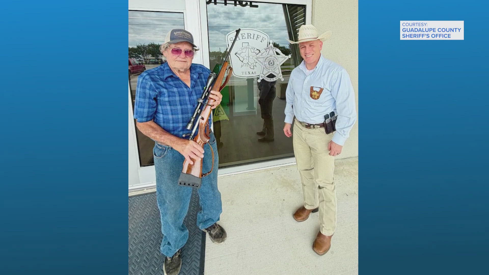 Stolen rifle returned to Texas owner after 40 years