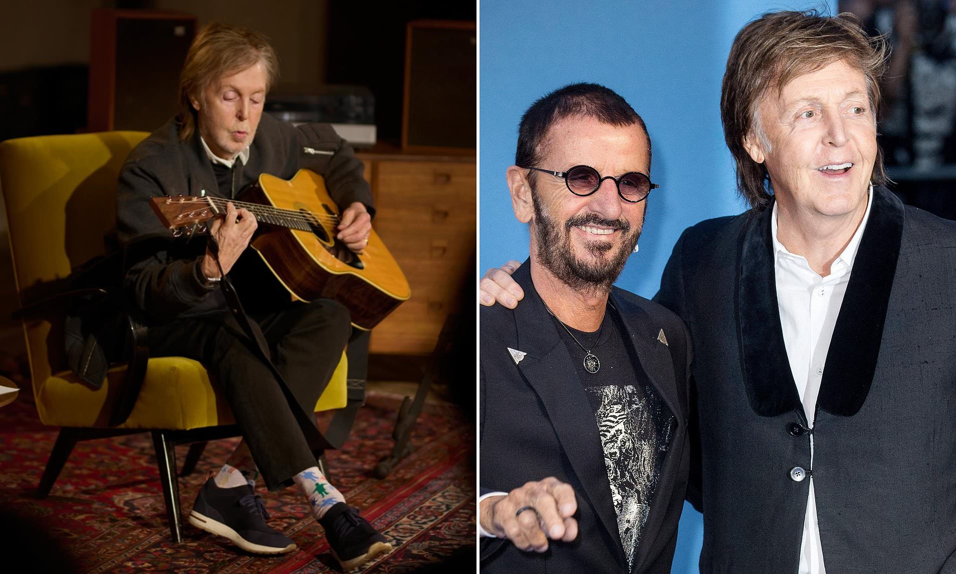 Adrian Thrills reveals what it's like to be back in The Beatles' famous studio - with Paul McCartney