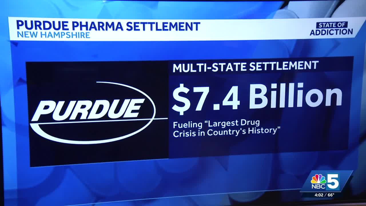 Purdue Pharma settles for $7.4 billion with state of New Hampshire