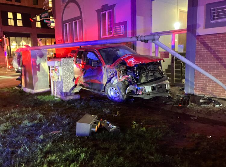 Madison man arrested after allegedly driving the wrong way, crashing ...