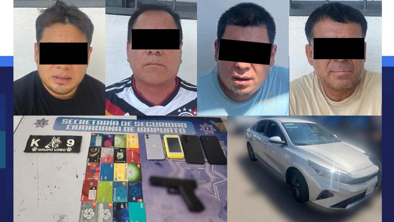 Desarticulan banda dedicada al robo a cuentahabientes en Irapuato; hay ...