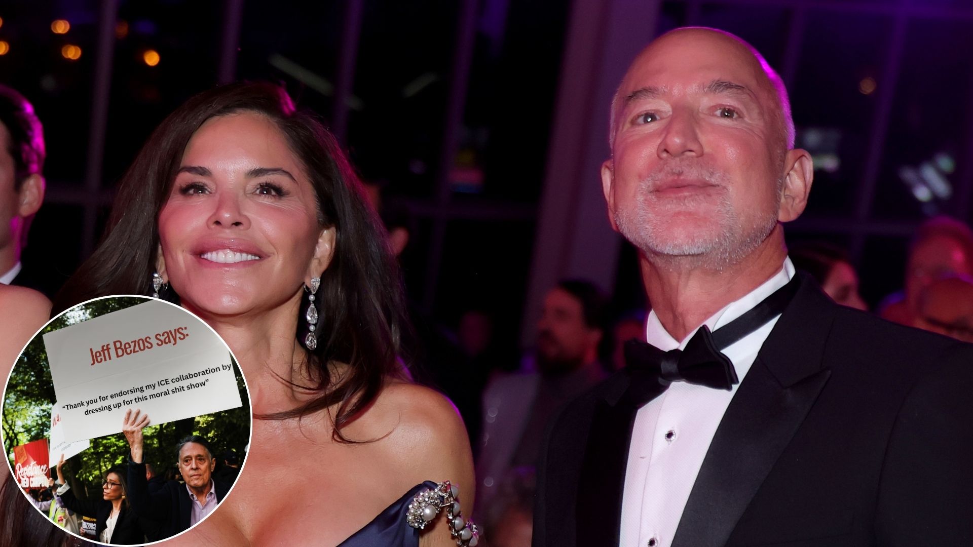 Jeff Bezos hides from Met Gala red carpet as protests mount against him