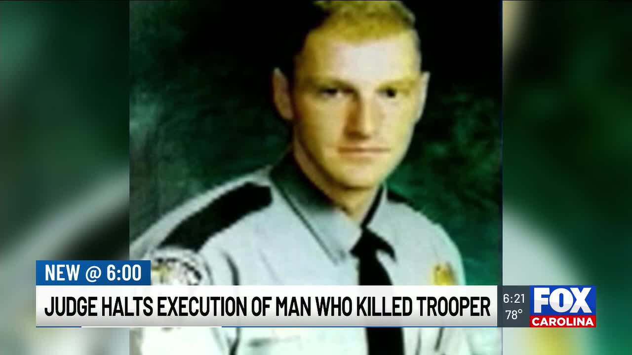 SC judge halts execution of man convicted in 2000 killing of trooper in ...