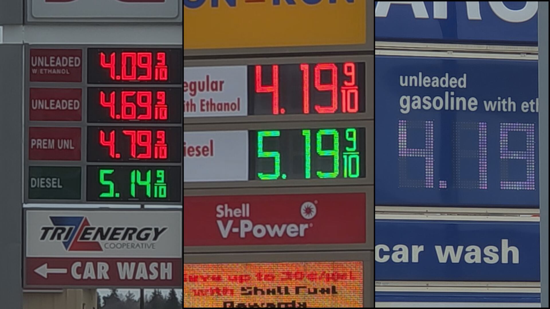 North Dakota gas prices up more than 30 cents in a week, over a dollar ...