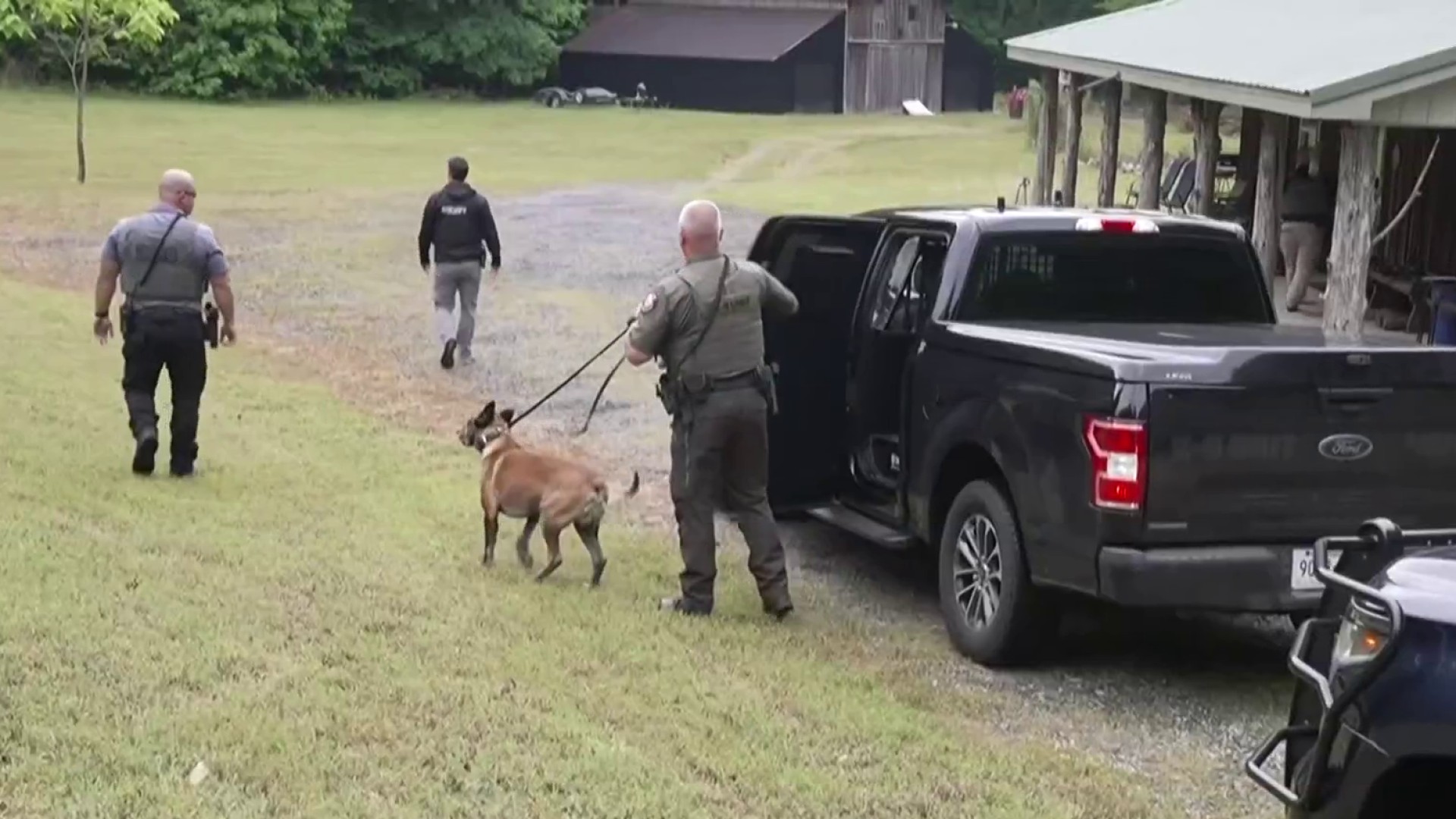 Manhunt underway for veteran accused of shooting his wife