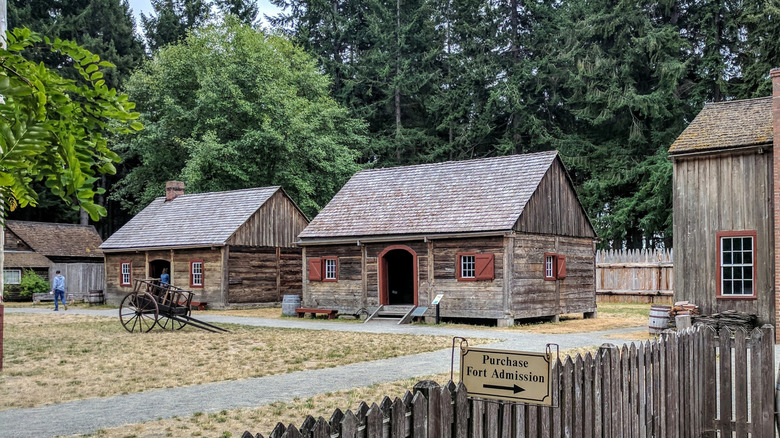 Washington's once-thriving outpost now houses the oldest building in ...