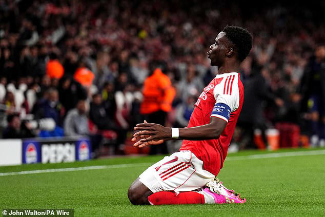 One of the finest performances from an English club's player in Europe ...