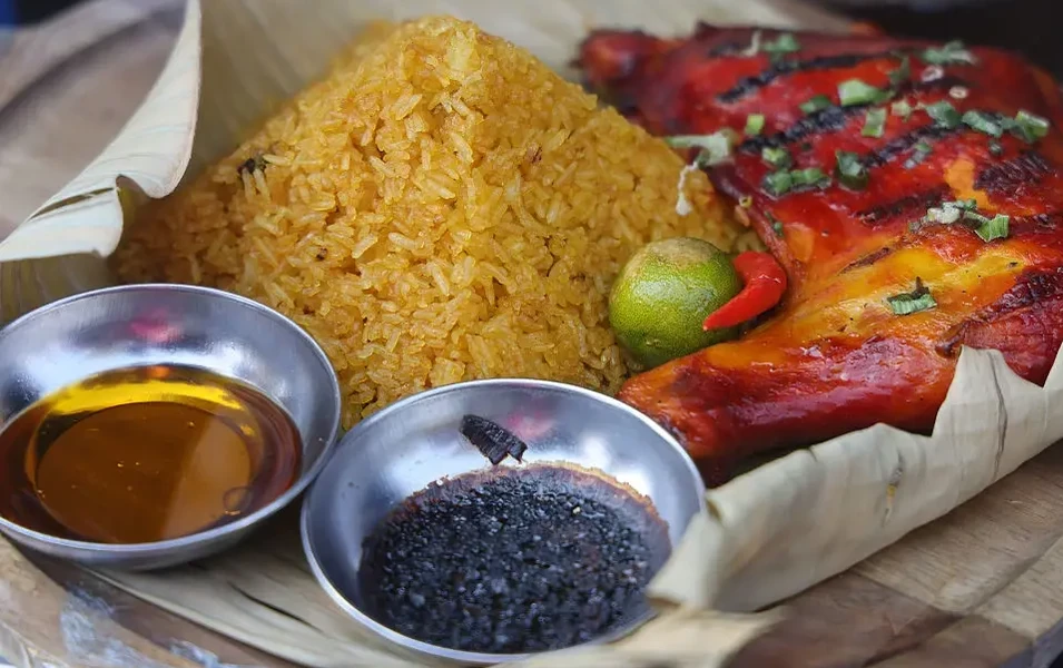 Chicken and rice made exciting for every table