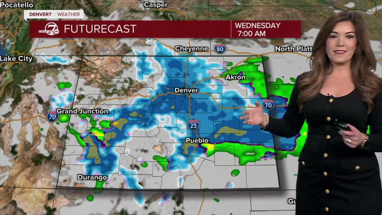 Heavy, wet snow slams Denver metro, Front Range mountains through ...