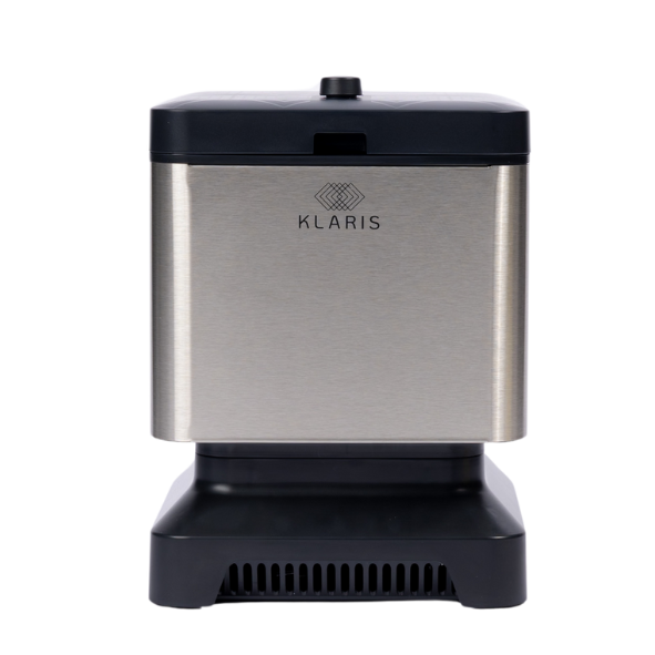 This Klaris ice maker creates slow-melting cubes for craft cocktails at ...