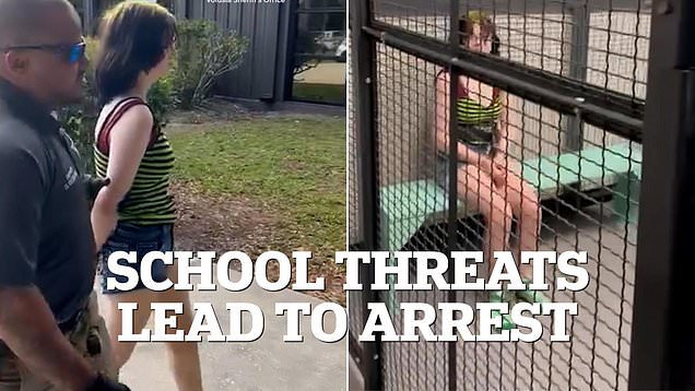 Florida girl arrested for alleged threats to shoot up school
