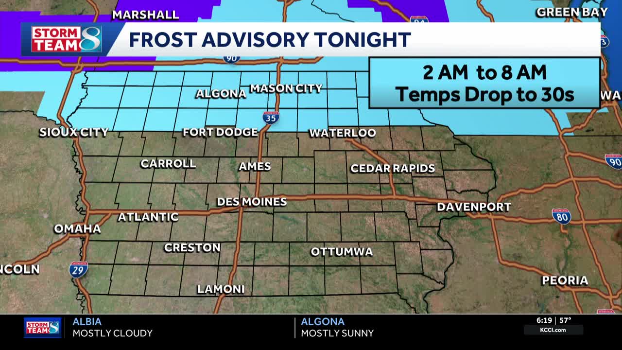 Iowa weather: One more cool and dreary day before a sunny warmup heads ...