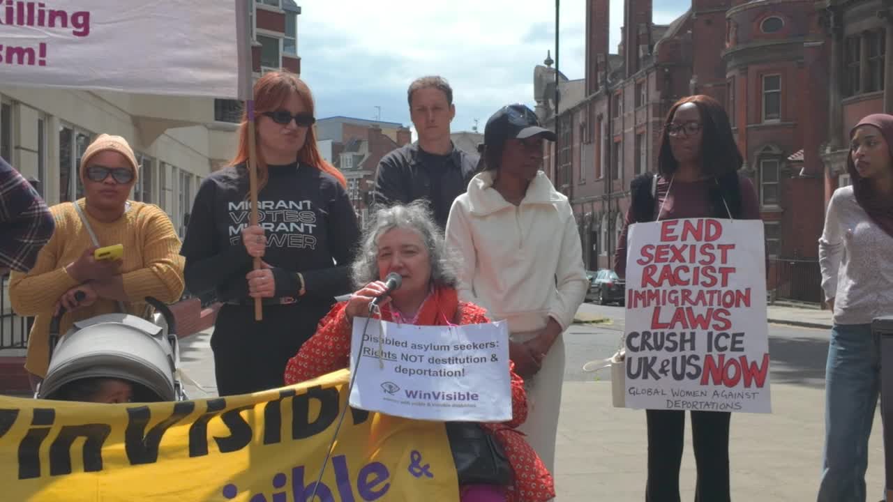 WinVisible protest in London: Half our group survived child abuse and ...