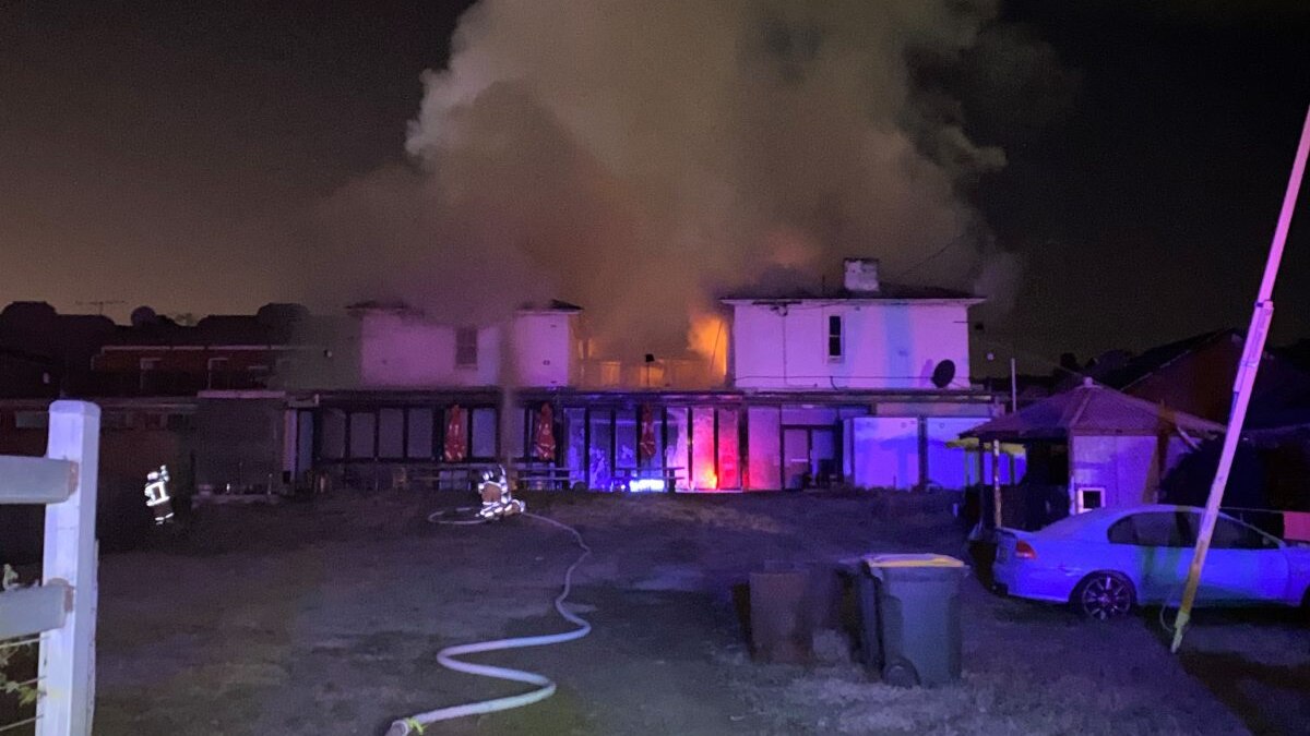 Publican stands trial accused of setting fire to pub for financial gain