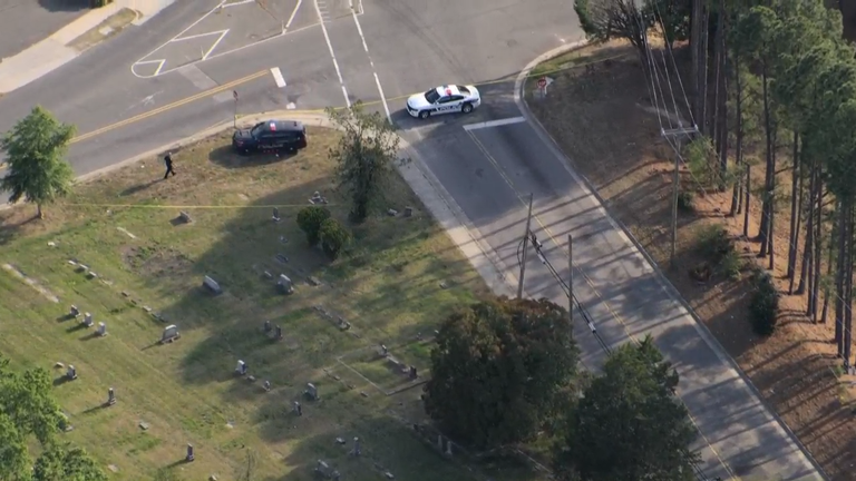 Man hospitalized in drive-by shooting at Durham cemetery