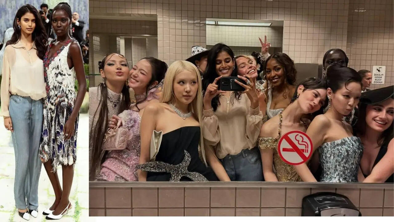 Bhavitha Mandava flipped the Met Gala script in a quarter-zip and denim ...