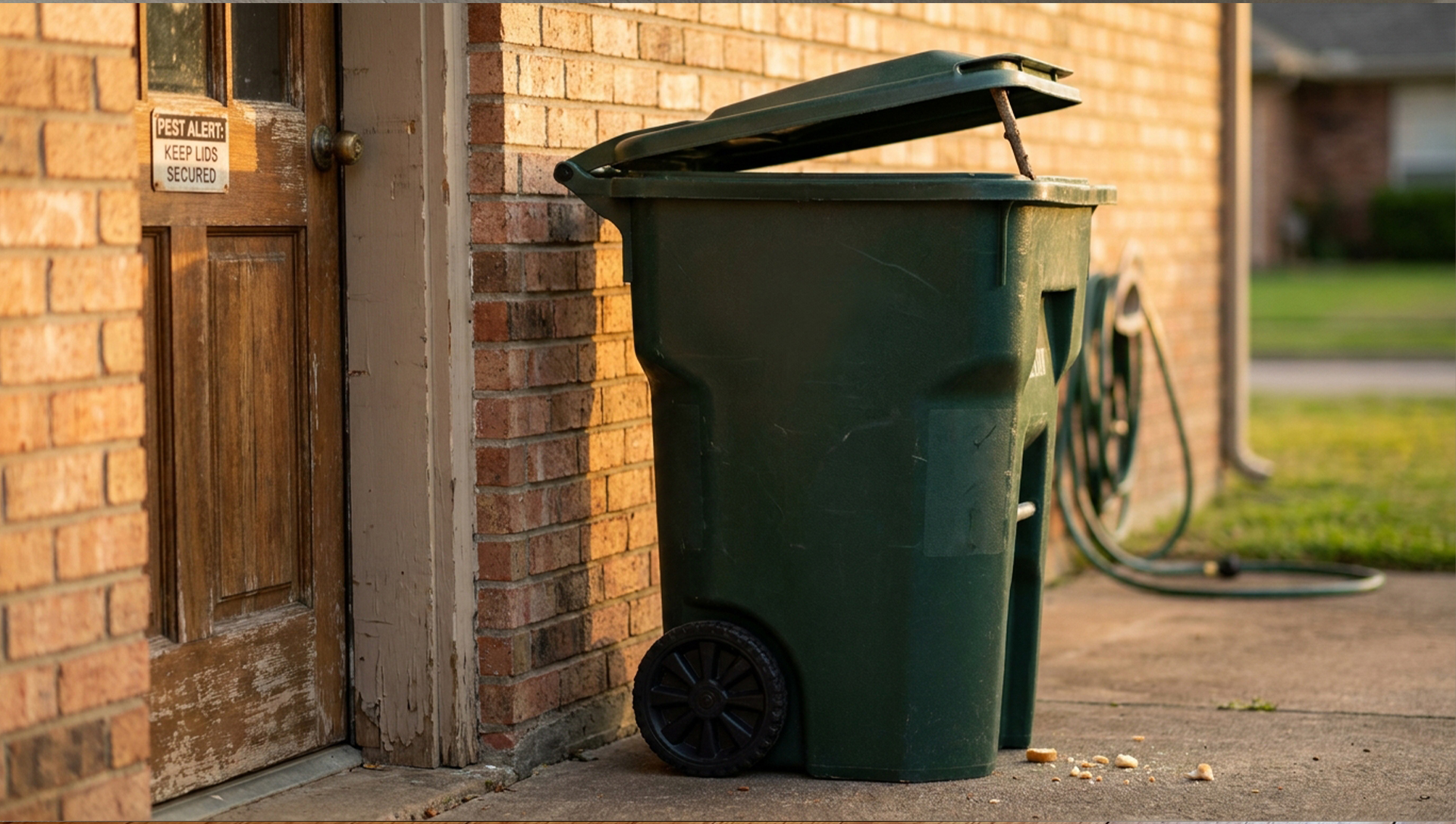 Backyard habits that can invite pests too close to the house