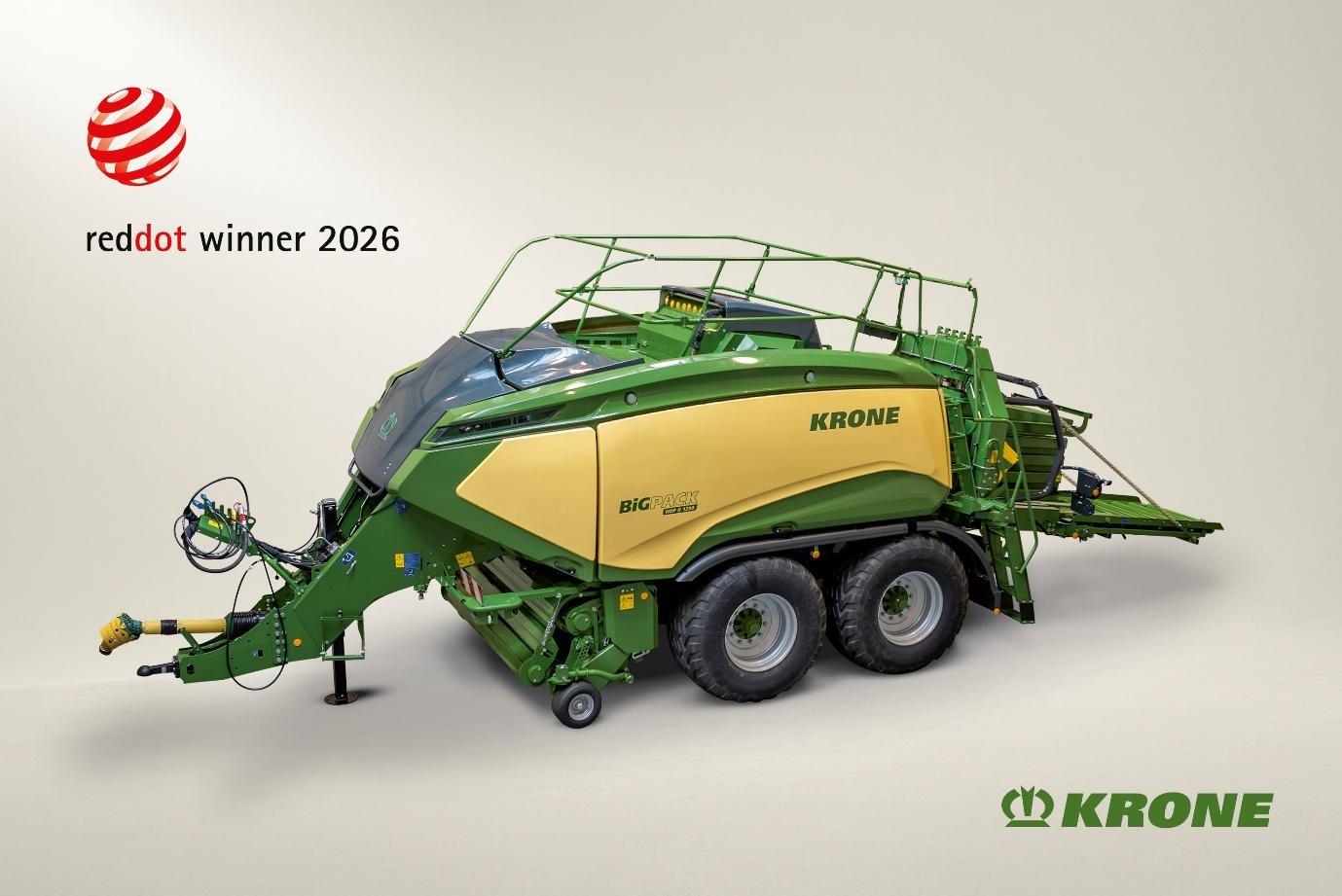 KRONE receives design award for BiG Pack HDP II