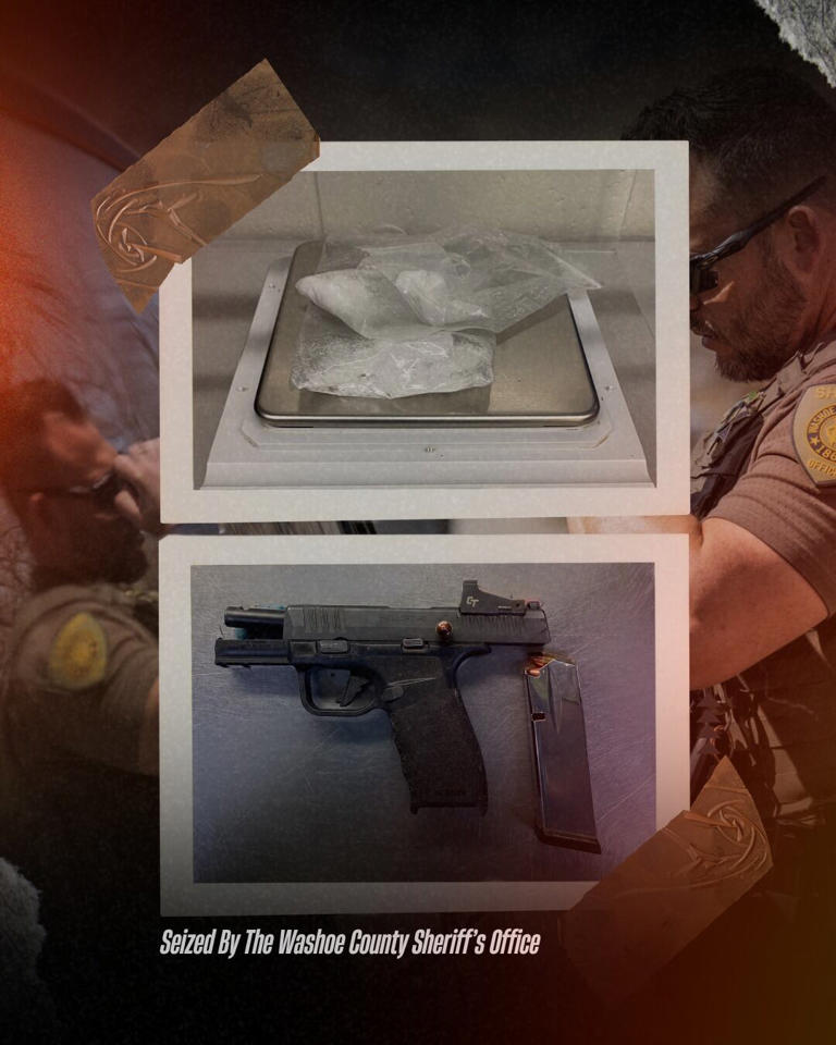 Man arrested on gun and drug charges after traffic stop