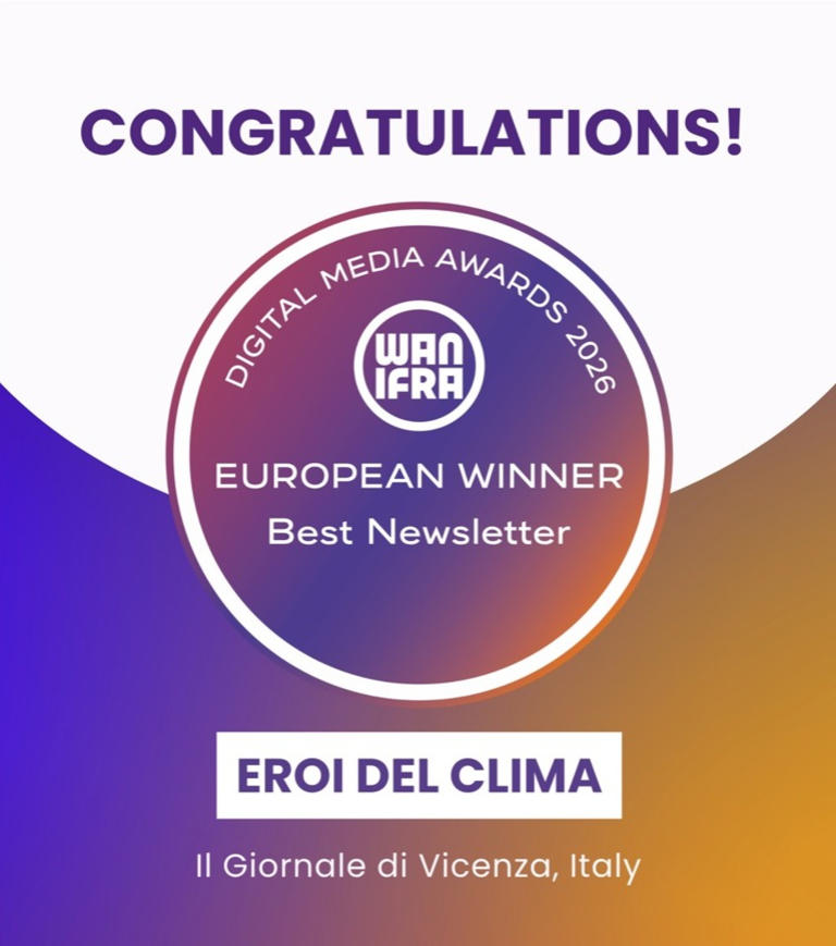 Athesis vince ai Digital Media Awards Europe 2026 di WAN-IFRA