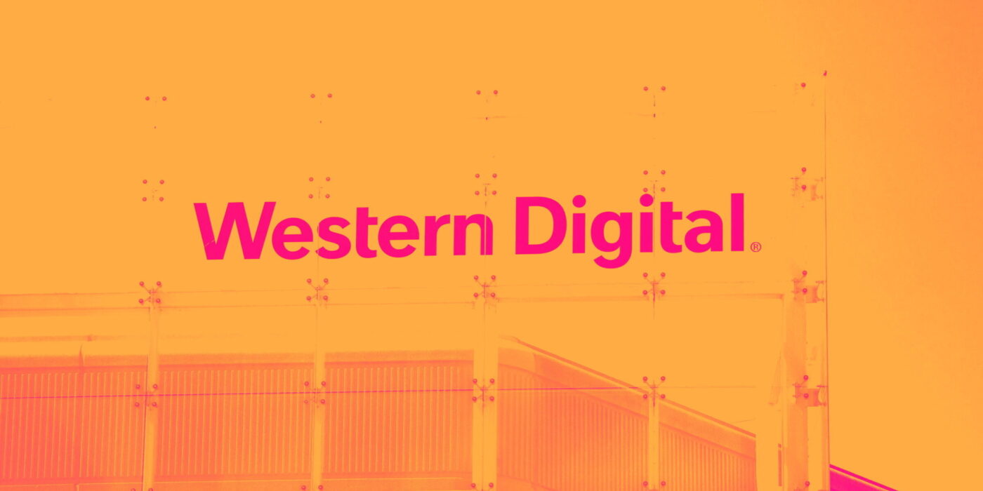 Why Western Digital (WDC) stock is up today