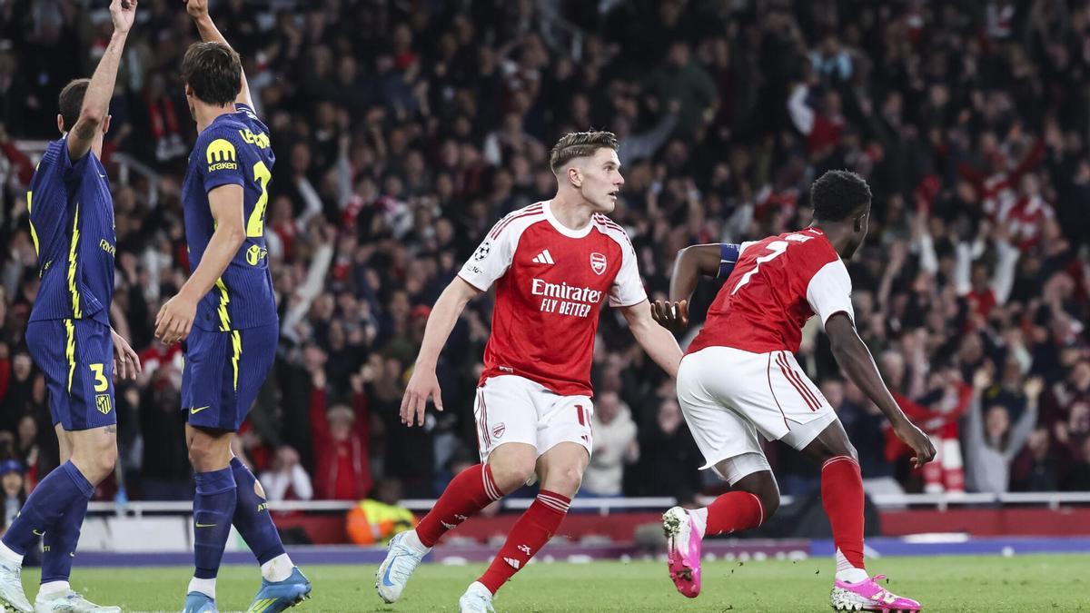 El Arsenal le saka la fe al Atlético para meterse en la final de Champions