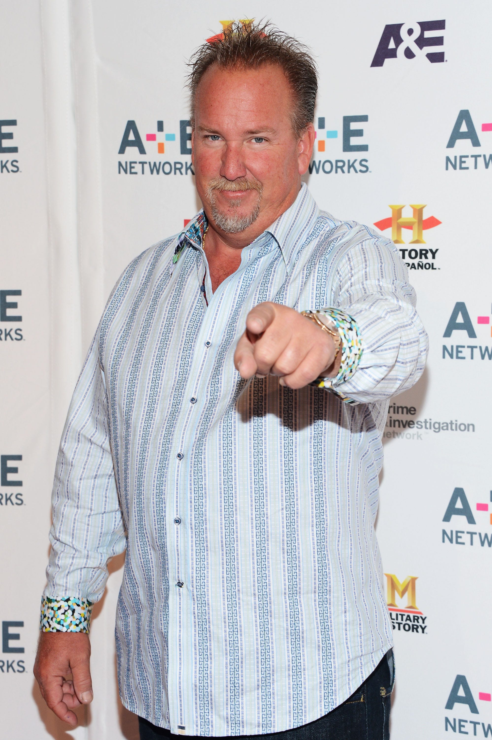 Darrell Sheets attends the 2012 A&amp;E Networks Upfront at Lincoln Center in New York City on May 9, 2012.