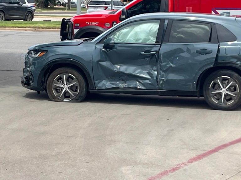 Three-vehicle crash in San Angelo sends two to hospital