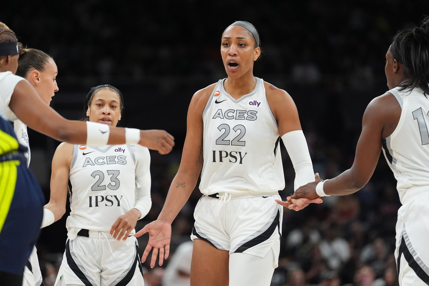 WNBA general managers vote A'ja Wilson as the league's likely repeat MVP