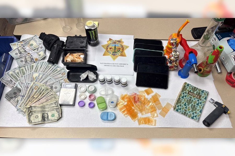 Deputies seize 100g of fentanyl in San Mateo County traffic stop