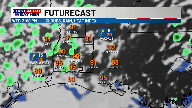 First alert forecast: Warm, humid pattern continues — but rain chances ...