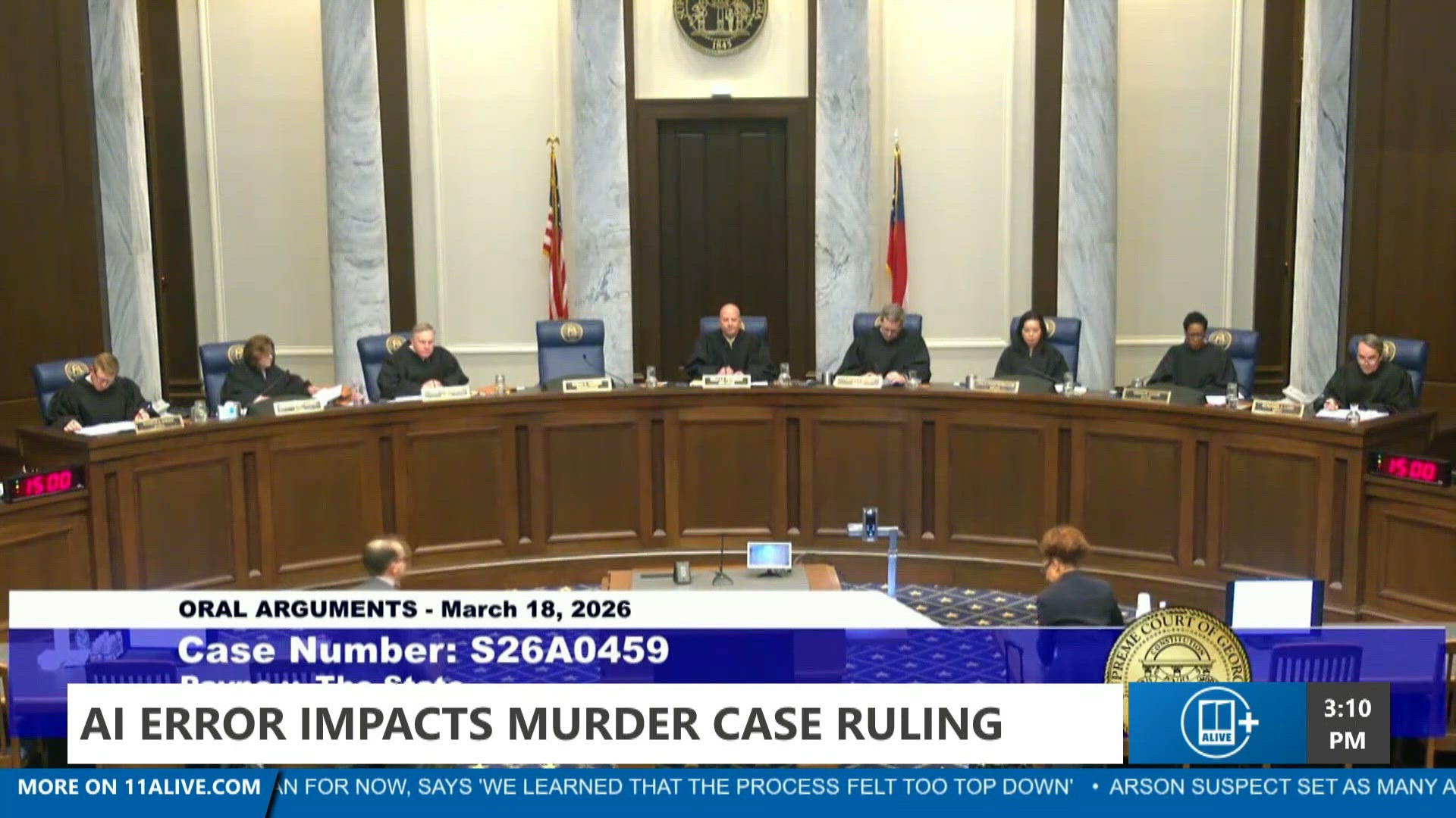 AI error impacts murder case ruling