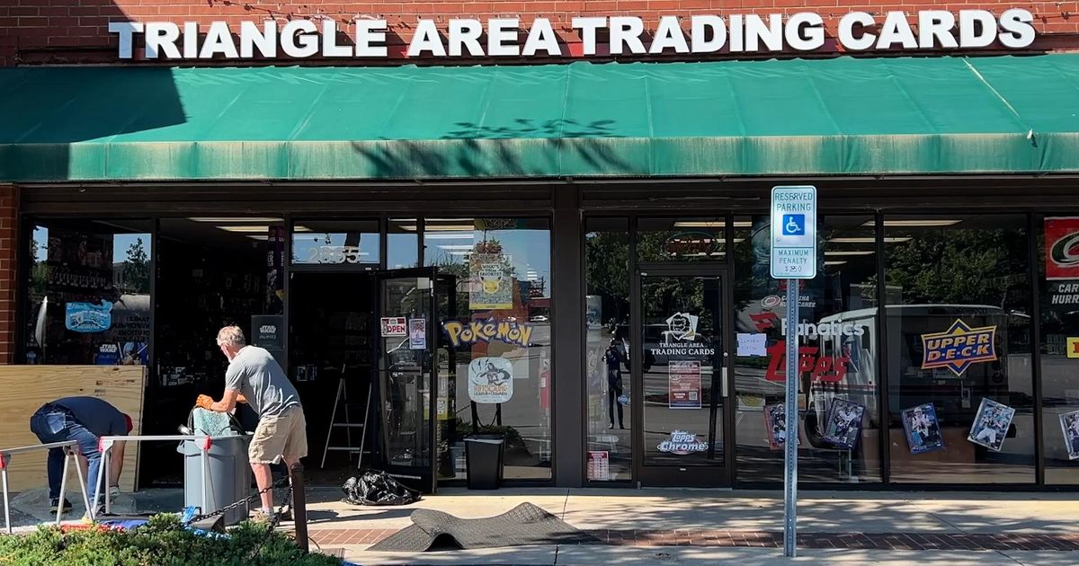 $45,000 worth of Pokémon, Magic cards taken in Cary store break-in