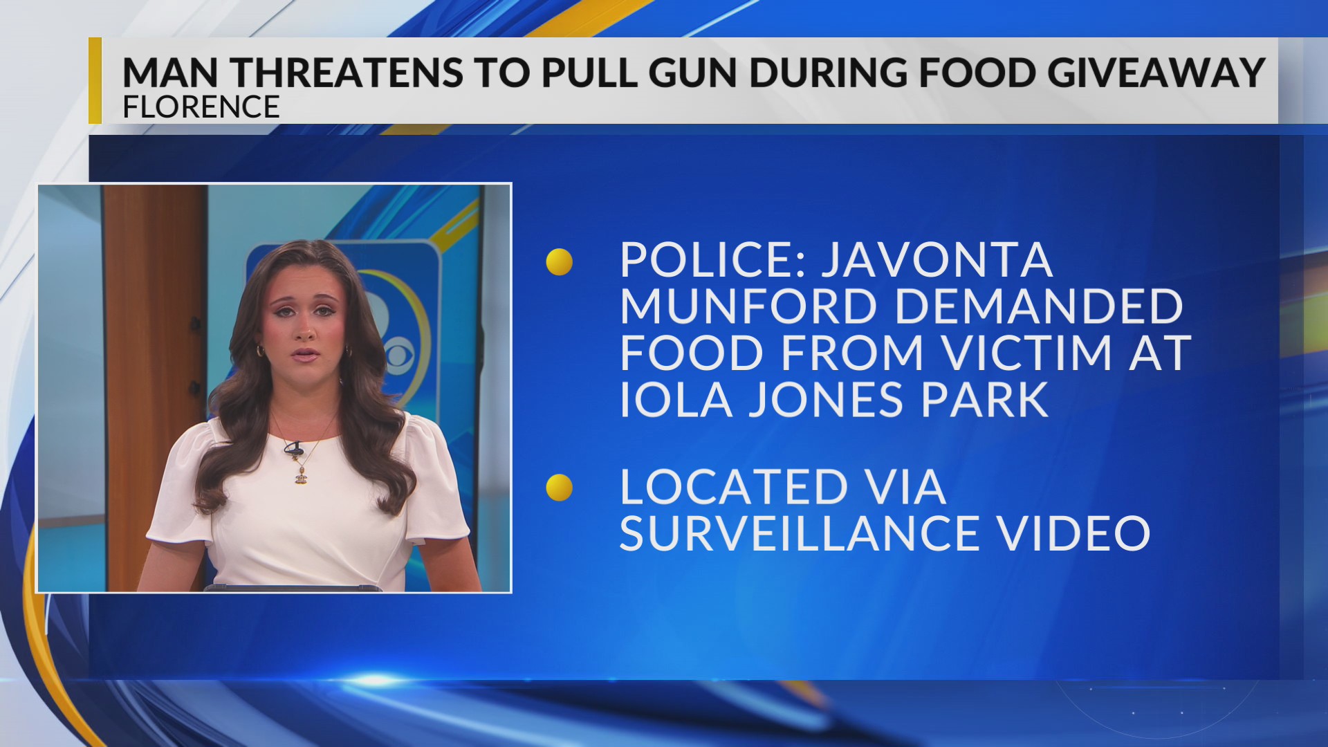 Man allegedly threatened to pull out gun during food giveaway in Florence
