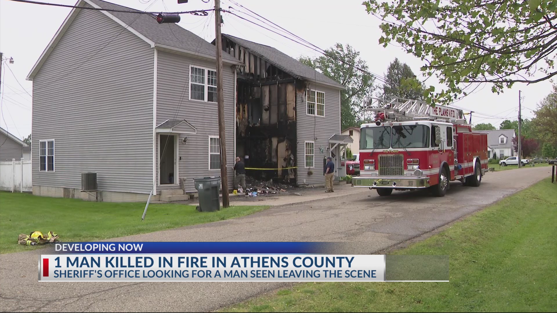 One dead, person of interest named in Athens County apartment fire