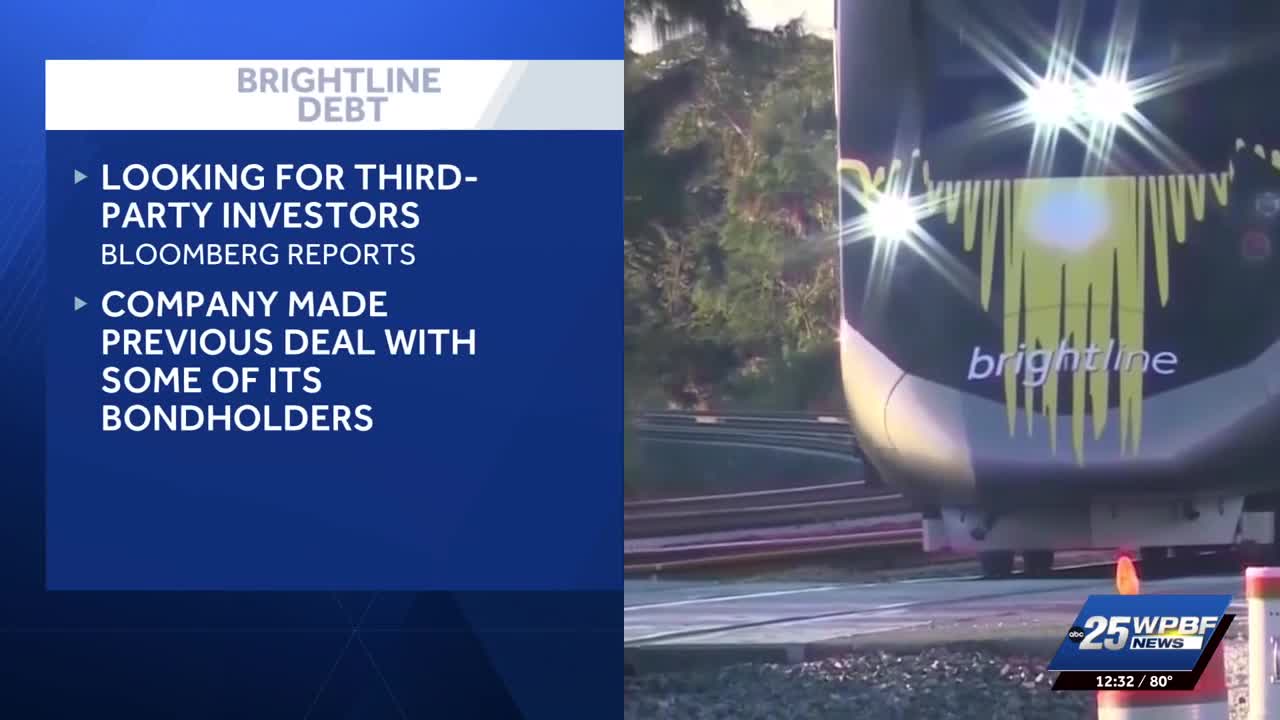 Brightline seeks investors to manage $5 billion debt
