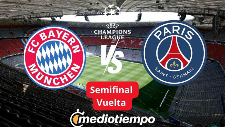 ¿Quién transmite el partido de Bayern Múnich vs PSG? Horario y canal de ...