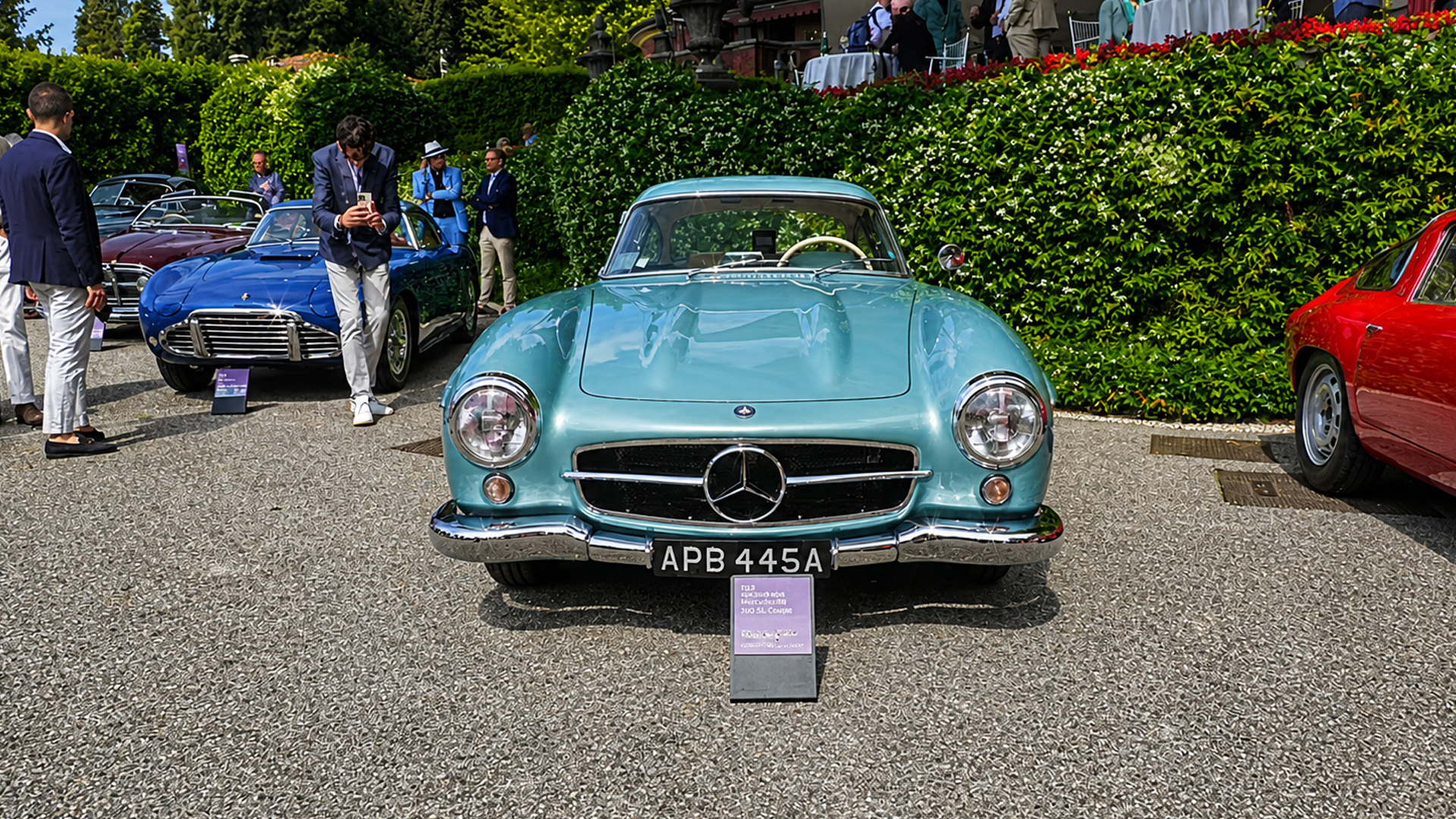 Mercedes 300SL became a symbol of luxury and performance in its era