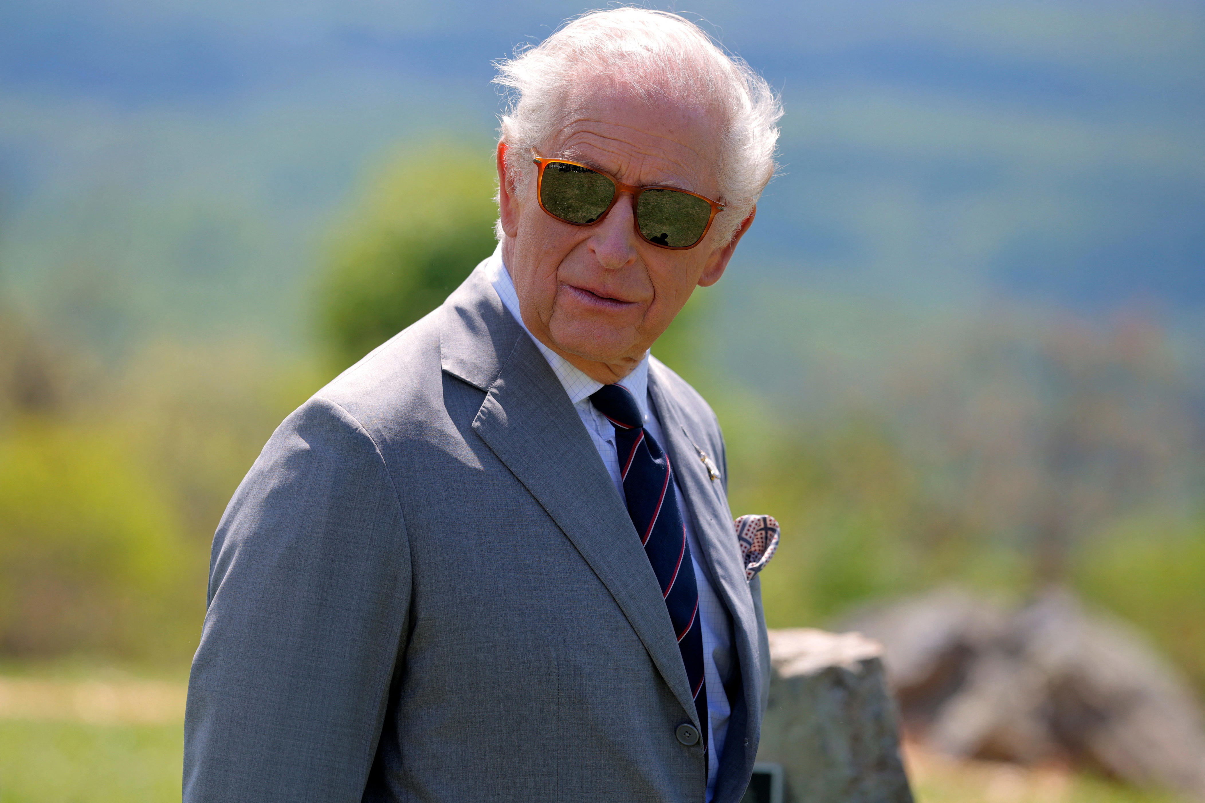 King Charles III visits Shenandoah National Park on April 30, 2026.