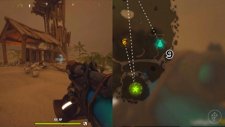 All Far Far West desert grave locations